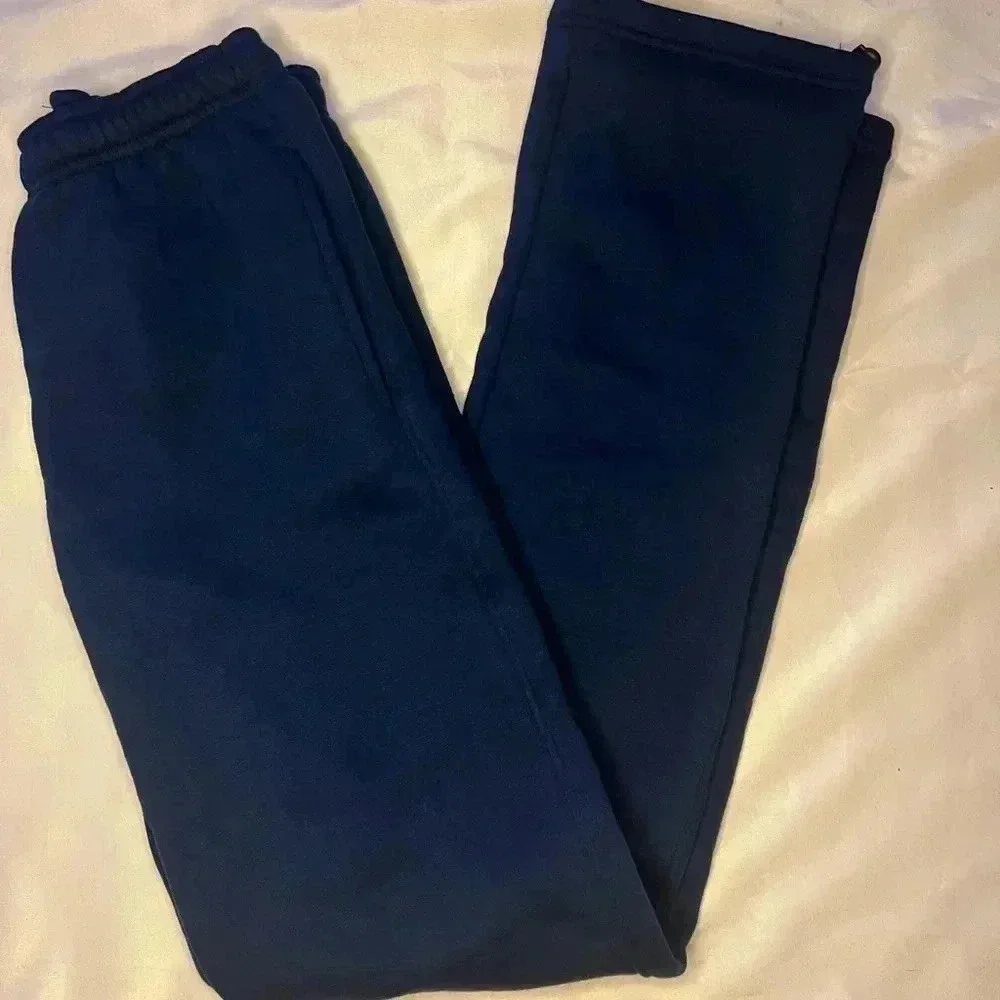 RARE By Rikki Andrea Navy Distress Low Rise Pants ina size Small, NO LONGER MADE - Picture 3 of 9